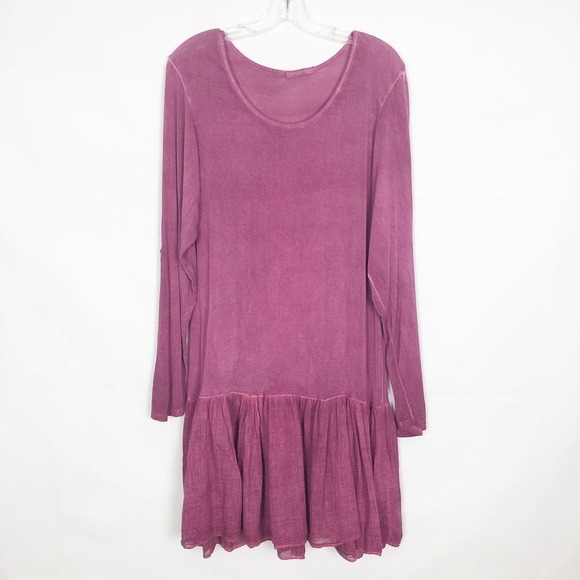 No brand Dresses & Skirts - Stonewash Women's Ruffle Dress Size Medium